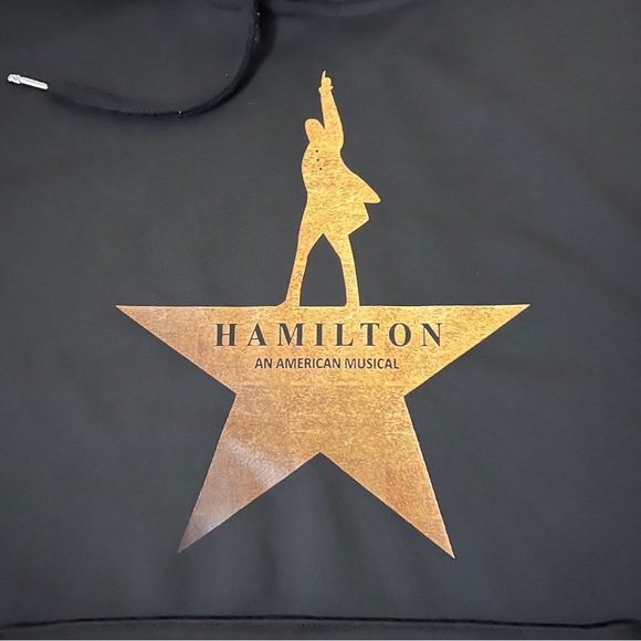 Hamilton Unisex Long Sleeve Hoodie Sweatshirt Size XS Preowned - Picture 12 of 14
